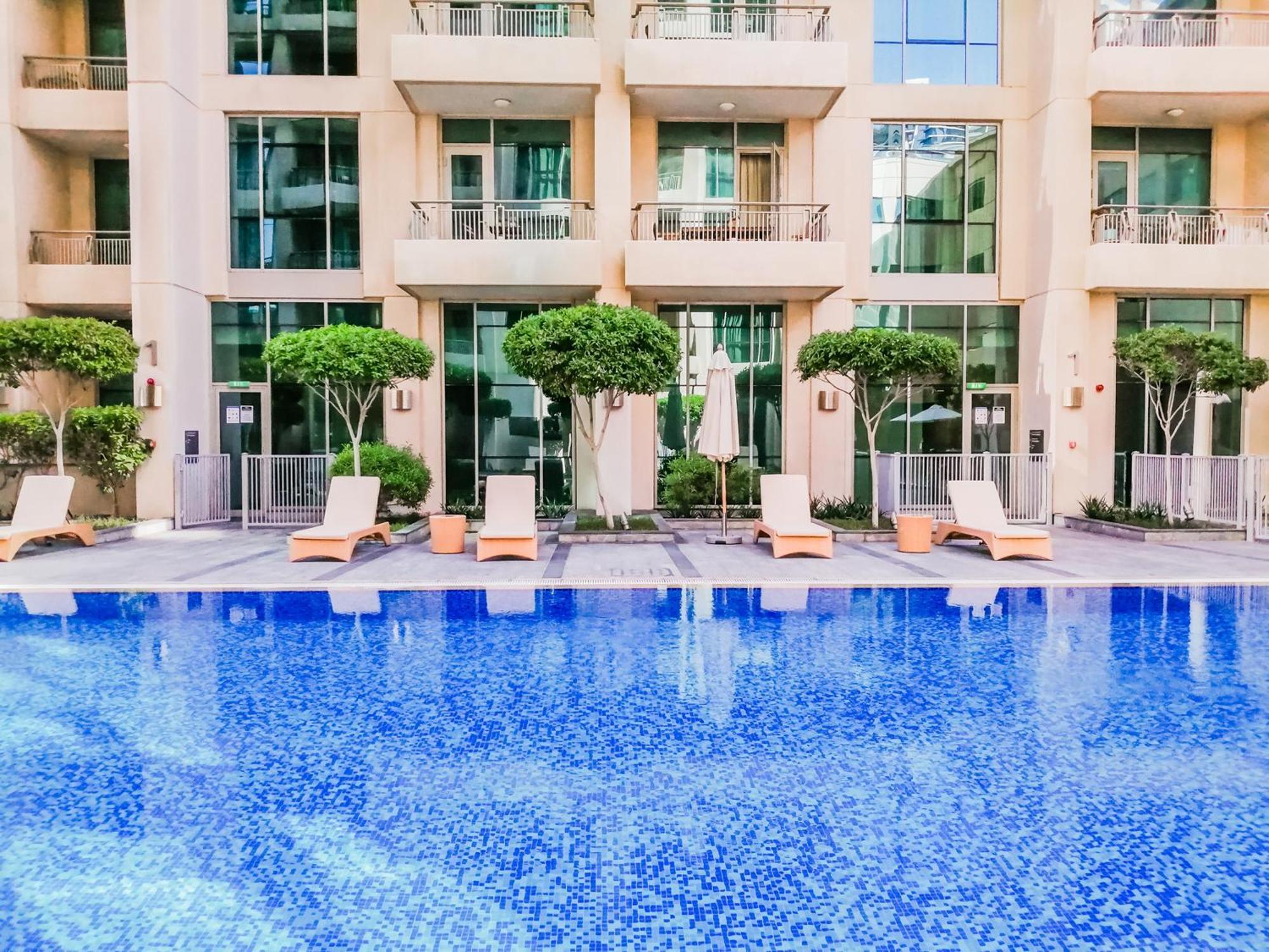 דובאי Nasma Luxury Stays - Boulevard Central Tower מראה חיצוני תמונה